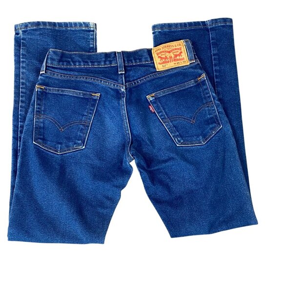 Levi's 517 Blue Jeans Slim Fit Boot Cut *29x32 #205G - Picture 5 of 15